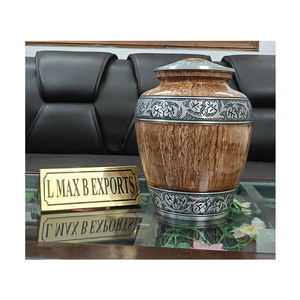 Fabricante y proveedor de urnas para cenizas humanas conmemorativas, suministros funerarios, urnas de aluminio para cremación de adultos a un precio confiable - Product Image 1