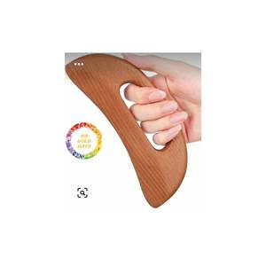 Rouleau de massage corporel en bois naturel Spa professionnel et outil à usage domestique pour la relaxation des tissus profonds et la thérapie de soulagement musculaire - Product Image 3