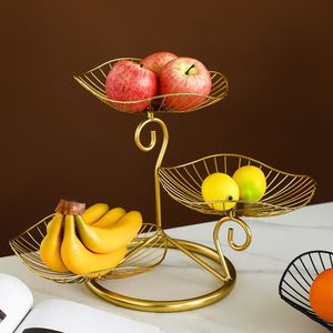 Modern Wire Design Metal Fruit <b>Basket</b> for Kitchen Counter Storage Organizer Dining Table Decorative Home <b>Display</b> - Product Image 2