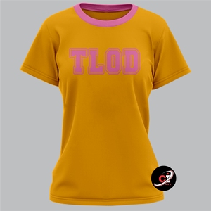 Top dames de distinction Inc lettres grecques bébé pour femmes ajusté graphique Slim Fit 1984 t-shirts Streetwear brodé Patch - Product Image 2