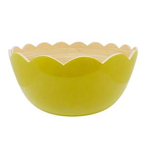 Bol à salade en bambou filé à la main de haute qualité nouveauté ustensiles de cuisine écologiques variété de couleurs en gros du Vietnam - Product Image 1