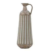 Vase à fleurs moderne en métal, élégant centre de table décoratif pour la maison, le bureau, l'hôtel, le restaurant, les mariages et la décoration de salle à manger - Grande Vente