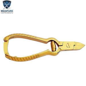 ที่ตัดเล็บมืออาชีพ สแตนเลส ด้ามจับพิมพ์ลาย ใบมีดเว้า พร้อมสปริงล็อค สำหรับทำเล็บมือและเล็บเท้า อุปกรณ์เสริมความงาม - Product Image 6