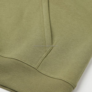 Sudadera con capucha de poliéster/algodón de alta calidad para hombre, ropa de calle bordada, estampado Digital de peso pesado de gran tamaño, liso de invierno - Product Image 4