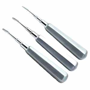 Juego de Instrumentos Quirúrgicos para Elevación de Raíces Dentales, 3 Piezas |   Herramientas Manuales de Extracción Dental de Acero Inoxidable con Certificación CE SurgiRight - Product Image 2