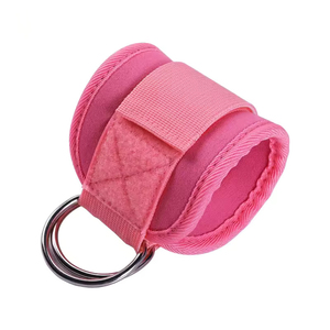 Correas de tobillo de neopreno y PU con logotipo personalizado de alta calidad para entrenamientos de seguridad y fitness en máquinas de cable de gimnasio - Product Image 4