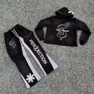 Sudadera de manga larga Traje de sudor Hecho en Pakistán Adulto Mangas largas Serigrafía Traje de sudor en BAJO MOQ - Product Image 4