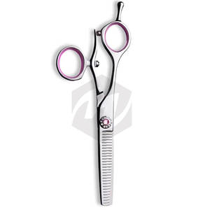 Tijeras de Peluquería Profesionales de 6 Pulgadas, Tijeras de Adelgazamiento de Acero Inoxidable con Anillo Ajustable - Product Image 6