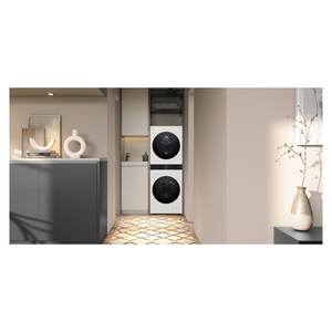 Lavadora-Secadora Inteligente WASHTOWER WT1210WWF AI DD Blanca y Negra de 12+10 Kg, 1400 RPM, Clase AC, 60x66x165.5cm - Product Image 5