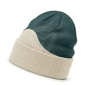 Bonnet tendance en tissu tricoté de qualité supérieure, doux et confortable, idéal pour les activités de plein air et le style jacquard. - Product Image 2