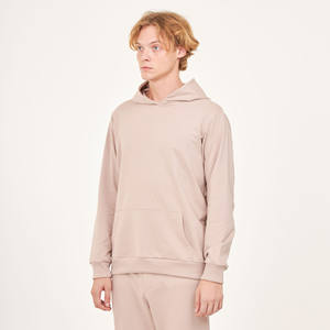 เสื้อฮู้ดผ้าเทอร์รี่ฝรั่งเศสแบบคลาสสิกคุณภาพพรีเมี่ยมสไตล์ลำลองผลิตผลิตในประเทศไทยสีล้วนมีฮู้ด - Product Image 3