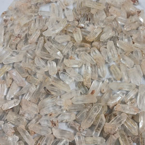 De cuarzo claro Natural de punto crudo-blanco de cristal de cuarzo-cristal de cuarzo claro Natural - Product Image 2