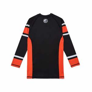 เสื้อรัดรูปแขนยาวสำหรับเล่นเซิร์ฟผ้าสแปนเด็กซ์พิมพ์ลายได้ตามต้องการ - Product Image 2