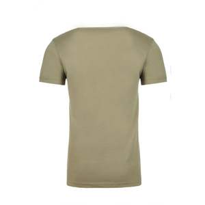 Camiseta básica para hombre, camiseta de lavado suave de tres mezclas para hombre, camisetas de cuello redondo para todos los días lisas y brezos, camisetas con logotipo personalizado - Product Image 2