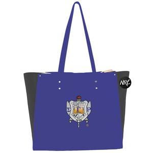 ถุงผ้าแคนวาสขนาดใหญ่จากประเทศปากีสถานกระเป๋าช้อปปิ้งผ้าคอตตอนขนาดใหญ่ Sigma Gamma Rho มีกระเป๋าด้านในสำหรับฤดูร้อน - Product Image 4