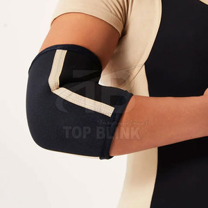 2025 Suministro directo de fábrica Mangas de codo de neopreno de alta calidad Equipo de protección de levantamiento de pesas transpirable Rodilleras de neopreno - Product Image 5