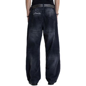 Pantalones de chándal desgastados informales para hombre de alta calidad, transpirables, ecológicos, ligeros, personalizables, logotipo y precio de diseño - Product Image 6