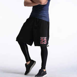 Pantalones cortos de baloncesto para hombre, deportivos, transpirables, con bolsillo, para verano - Product Image 4