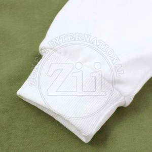 Sweat-shirts de sport d'hiver pour hommes en coton mélangé de couleur unie - Tissu polaire léger Prix ​​abordable - Product Image 5