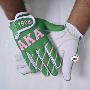 Vente en gros Gants de golf sport pour hommes Cabretta souple et respirant et cuir de mouton PU noir main gauche et droite - Product Image 2