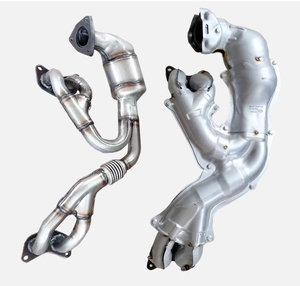 Convertidor catalítico de ajuste directo Euro4 Euro5 Euro6 de bajo precio y alto rendimiento con sustrato Cameric para Subaru Imp2.0L - Product Image 5