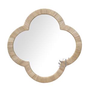 Espejo de Pared Decorativo de Ratán Festoneado de Alta Calidad para Decoración del Hogar, Espejos de Ratán Estilo Bohemio Vintage para Baño y Sala de Estar, Vietnam - Product Image 3