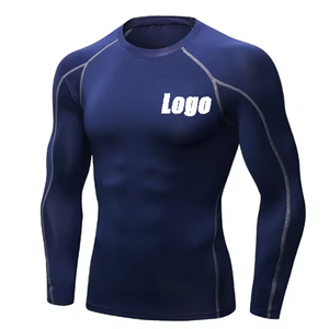 2025 Jiu Jitsu Fitness <b>Swim</b> <b>Shirts</b> Printed Long Sleeve MMA Custom Logo High Quality Plain Men Free Design Service Rash Guard - Product Image 5