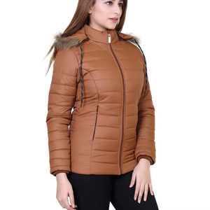 Chaqueta Acolchada de Invierno Personalizada, Cortavientos y Cálida para Mujer, Diseño Nuevo, Chaqueta Acolchada Brillante para Mujer, Ropa Casual de Calle - Product Image 6