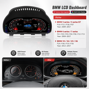 Display Cruscotto Digitale Contachilometri per <span class=keywords><strong>BMW</strong></span> Serie X3 <span class=keywords><strong>X4</strong></span> X5 X6 Serie 5 Serie 6 Serie 7 F10 F25 F26 F07 F15 F16 - Product Image 3