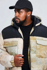 2024 nord décontracté léger doudoune pour hommes haute qualité emballage personnalisé imperméable hiver manteau fourrure décoration unisexe - Product Image 3