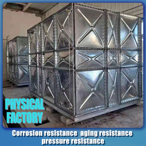 Réservoir d'eau en acier galvanisé commercial 220V pour l'application efficace de machines de traitement de l'eau d'usines de stockage - Product Image 6