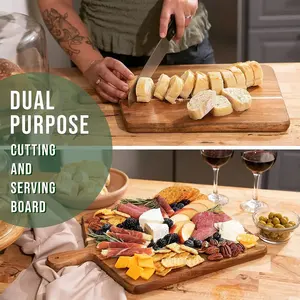 Tabla de Cortar de Bambú para Uso Diario en la Cocina, Ecológica, Duradera, Diseño Moderno y Lujoso, Proveedor Mayorista y Fabricante - Product Image 2