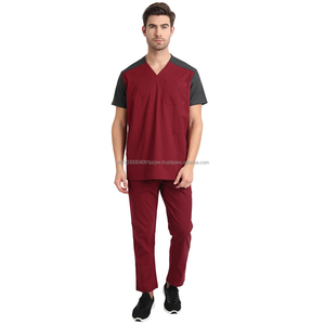 Uniforme médico masculino al por mayor, uniforme médico de laboratorio, uniforme médico de Hospital Clínico masculino al por mayor (verificado mediante PayPal) - Product Image 1