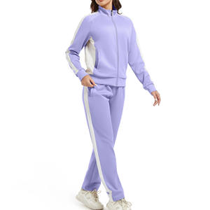 Personalizado de fábrica al por mayor de las mujeres más tamaño Streetwear gimnasio chándal conjunto de 2 piezas con capucha y Jogger Conjunto para las mujeres - Product Image 4