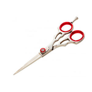 Ciseaux de coiffeur professionnels japonais en acier inoxydable J2, personnalisés, à lame droite et pointe affûtée, pour droitiers, pliables, 30 cm - Product Image 3