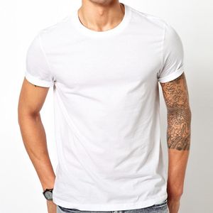 เสื้อยืดผ้าฝ้าย/ใยไผ่สีพื้น แขนสั้น พิมพ์ลายโลโก้ตามสั่ง - Product Image 2