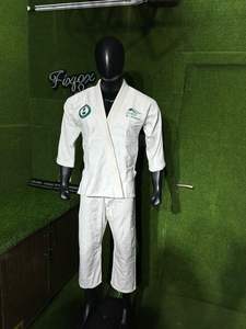 Alta calidad personalizado Judo Gi BJJ Kimono venta al por mayor Jiu Jitsu Kimono artes marciales uniforme 100% algodón Jiu Jitsu traje para hombres - Product Image 6