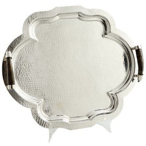 Plateau ovale en étain antique en gros, plateau de service pour aliments et collations, vaisselle pour la maison, plateau de service pour la cuisine à prix avantageux - Product Image 2