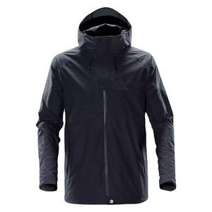 Veste d'hiver de qualité supérieure, taille M à 3XL, noir, rouge, bleu et bleu marine, imperméable, coupe-vent, veste à demi-zip, pull en nylon - Product Image 2