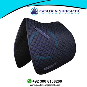 Échantillon rapide équestre élégant Design haut Wither Dressage Coton Tapis de selle pour cheval Tapis de selle de dressage de qualité supérieure Compétition Hors - Product Image 2