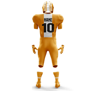 Personalizado Reversible Fútbol Americano Jersey Set Manga Corta Sublimación Uniformes Precio Al Por Mayor - Product Image 3