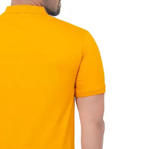 Polos ajustados para hombre con diseño de logotipo personalizado, patrón sólido transpirable, precio al por mayor de fábrica para ropa informal OEM ODM - Product Image 6