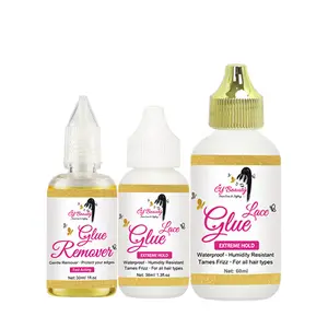 Super Grade tahan air Ultra tahan 38ml/60ml lem renda dan pelepas mendukung Label kustom dengan minimal pesanan