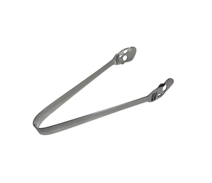 DIVRIS DR-2715 Stainless Steel Skull Design Modern Minimalist Ice Tongs Reusable <b>Bar</b> <b>Tool</b> for Cocktail Making - Product Image 2