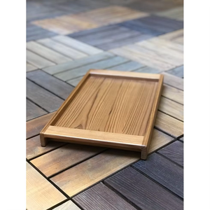 Ready to Stock Wooden Serving Tray with Rectangle Shape and Solid Handle Latest Designed Serving Trays by Exporters - Product Image 1