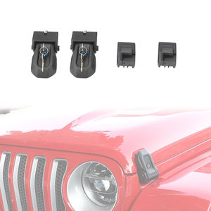 Cerradura de repuesto para capó de motor de alta calidad <span class=keywords><strong>LUMA</strong></span> con fácil instalación para Jeep Wrangler JL Gladiator JT 2018 + (accesorios 4x4) - Product Image 1