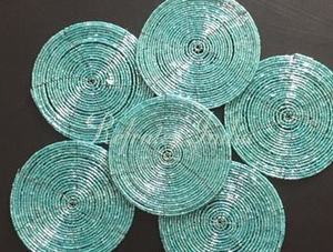 Customized Color Beaded <b>Table</b> <b>Coaster</b> Bulk Supplier and Manufacture by Refratex India Made in India for Best Quality and Low Pri - Product Image 6