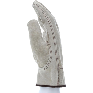 Precio barato vaca cuero partido seguridad soldadura construcción conductor trabajo cuero aparejo guantes de mano - Product Image 3