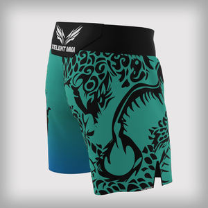 Short pour hommes poche respirant séchage rapide vente en gros séchage rapide 100% Polyester conception personnalisée hommes UFC Shorts Sublimation - Product Image 4