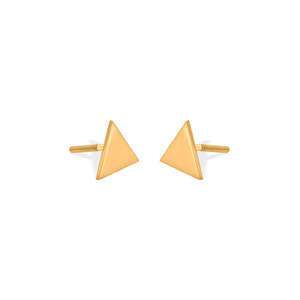 Delta Shine 14K Gold Stud <b>Earrings</b> <b>Diamond</b> <b>Pearl</b> Geometric Screw Design Rose Gold White Gold Yellow Gold Plated Trendy Wedding - Product Image 4